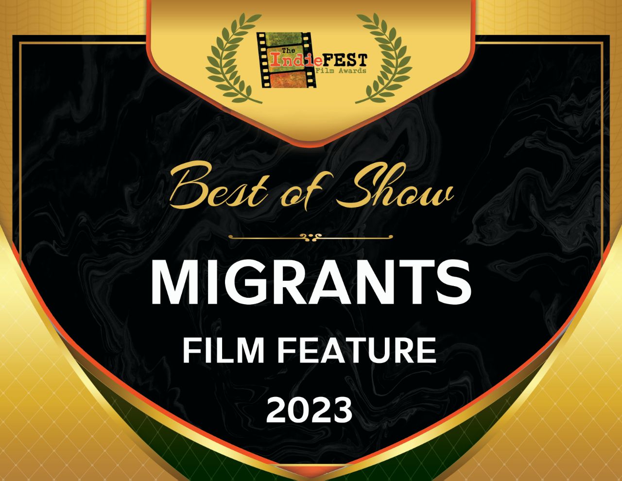 The feature film Mohajeran won the first place for the best film at IndieFEST